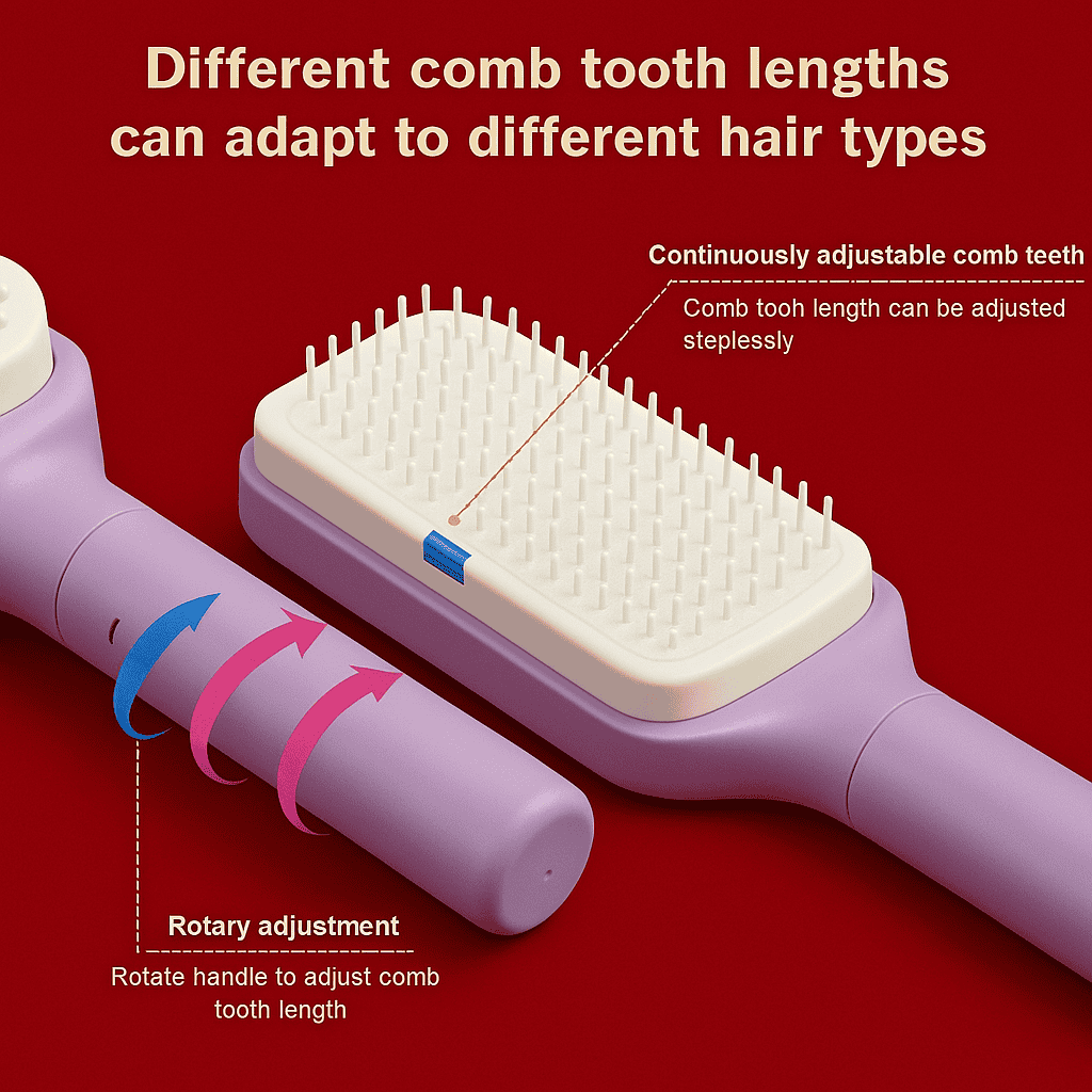 Scalp Pulse Self Cleaning Brush Single Rotation